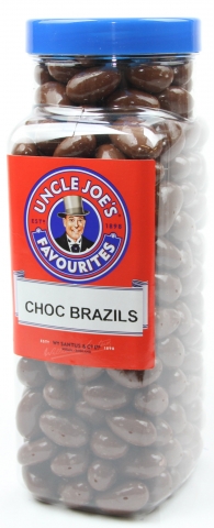Chocolate Brazils 3kg Jar