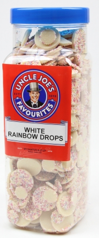 White Rainbow Drops 2.2kg Jar