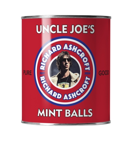 Uncle Joe’s Mint Balls 120g  – Limited Edition Collectors Tin ‘Richard Ashcroft – The Homecoming’